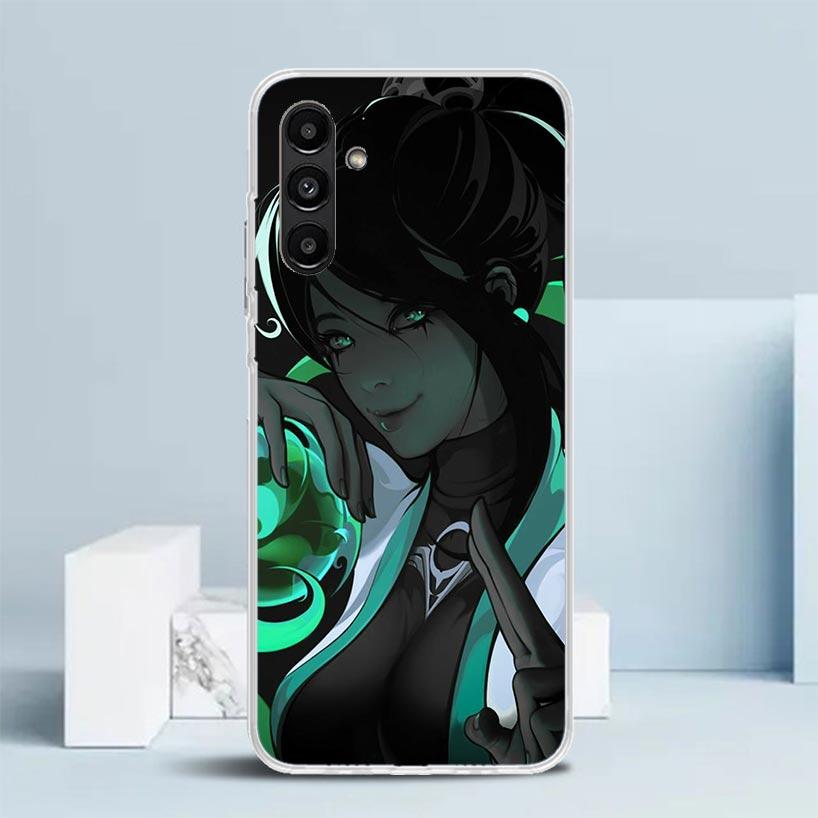 Valorant Sage Phone Case For Samsung Galaxy A17 A37 A57 A16 A15 A14 A13 A56 A55 A54 A53 A36 A35 A34 A33 A26 A25 A24 A23 Galaxy A