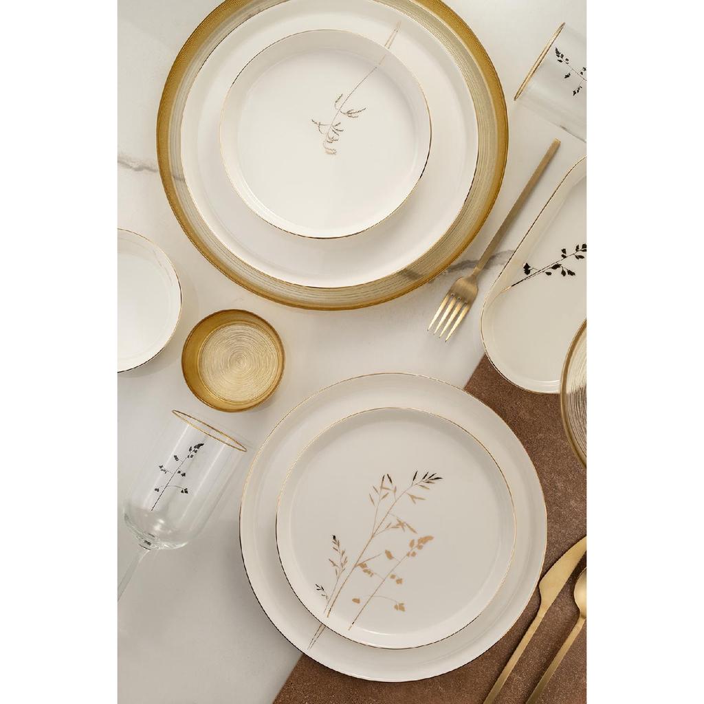 Bone V-form 27 Piece Dinner Set Angelica