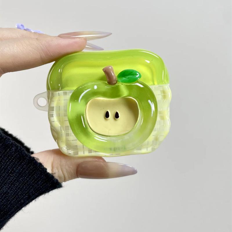 Jelly Color Summer Small Fresh Fruit for AirPods 1 Generation Earphone Cover Apple Bluetooth Protective Case 1/pro1