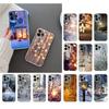 Phone Case For Iphone 17 Pro Max Air 16 15 14 13 Pro Max 15 16 Pro 15Plus Landscape Winter Light Snow