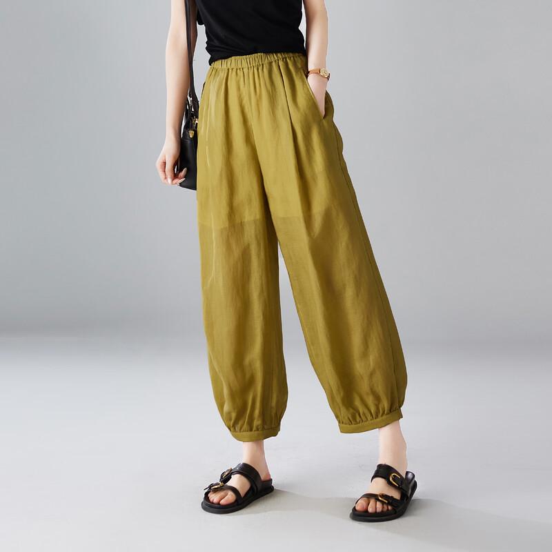 SOFSIL Women s Relaxed Cropped Joggers 30/XXL