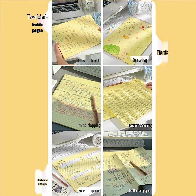 Student A3 Writing Planner & Draft Notebook
