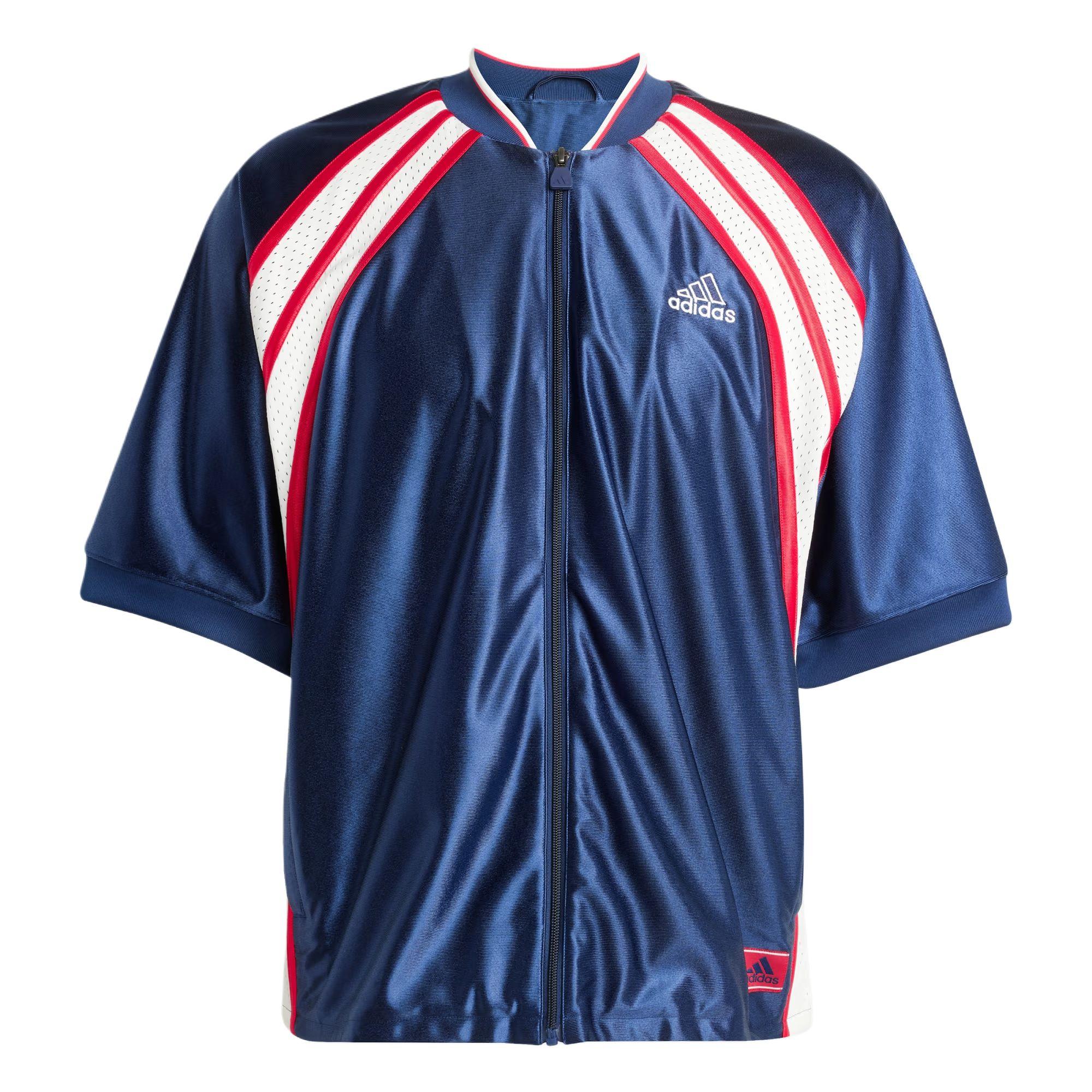 

Adidas Track Cut Line Short Sleeve Top Men Tops Night-Indigo JD5410 XL