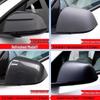 Tesla Model Y/3 Carbon Fiber Texture Rearview Mirror Cover – Backup Camera Shell Protector