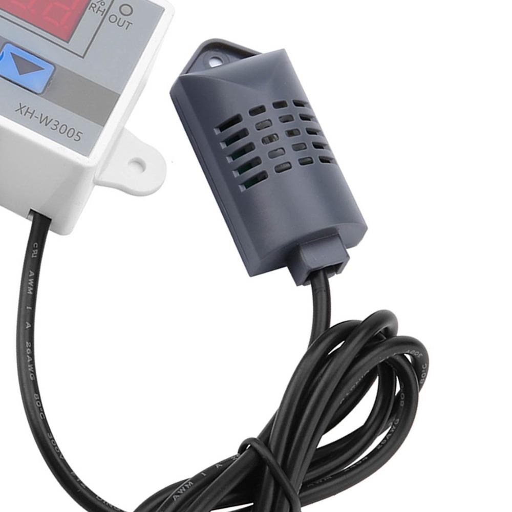 Durable XH-W3005 Digital Hygrometer 220V 0~99%RH Humidity Controller Digital Control LCD Display Humidity Monitor Industrial Use