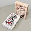 9*6cm Heraldic Playing Cards - 38 Pcs Hand-Drawn Lenormand Oracle Cards for Divination & Collectors - Double-embossed Cardstock