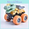Dinosaur Inertia Excavator Dump Truck Mixer Truck Tank Off Road Vehicle Toy For Toddlers