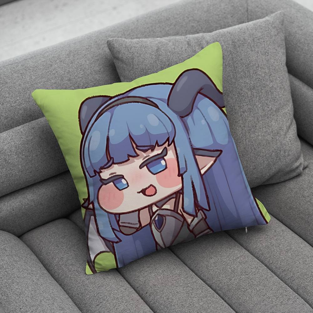 Cute Game TTrickcal Anime Pillowcase Casual Style Decoration Suitable for Home Decoration Excluding Pillow Core