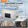 Ultrasonic Cleaner with Digital Timer & Heater, Professional Ultra Sonic Jewelry Cleaner, Stainless Steel Heated Cleaning Machine for Glasses Watch