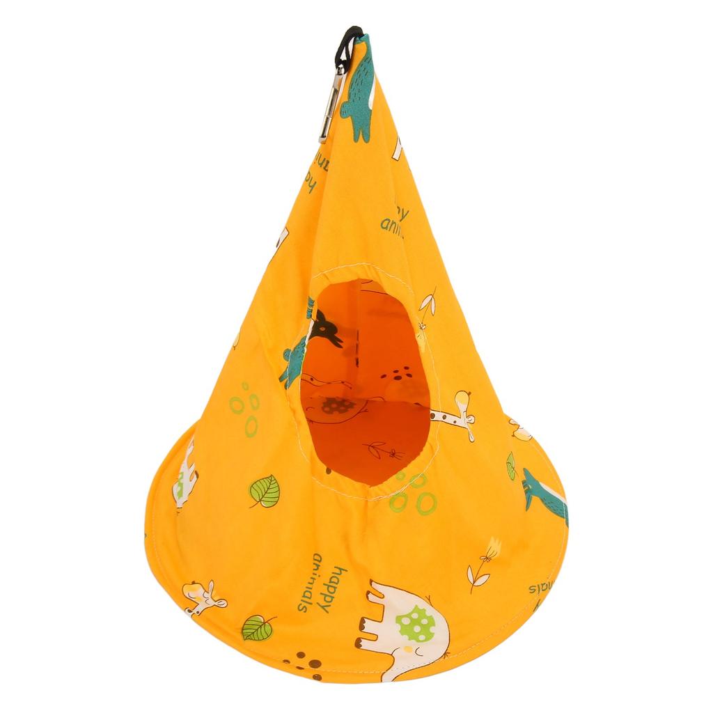 Wiszący hamak gniazdo dla ptaków Ciepłe wygodne legowisko kryjówka dla papugi papużki falistej nimfy konury kakadu