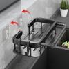 Modern Kitchen Sink Organizer Kit with Drain Rack