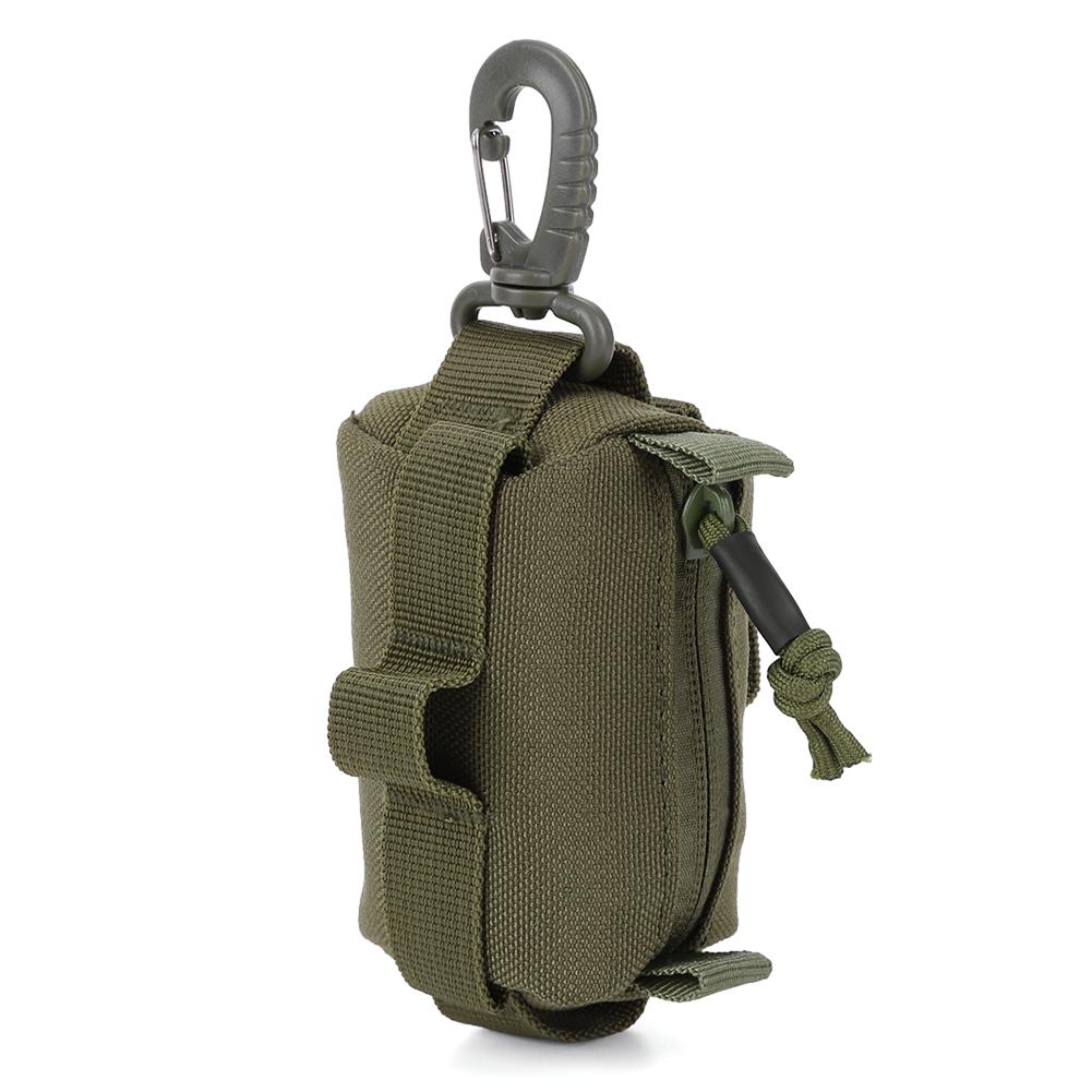Outdoor Buckle Bag Military Tactical EDC Pouch Small Tools Bag Portable Key Card Holder Wallet Pouch Outdoor Hunting Waist Bags
