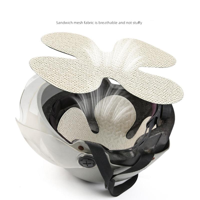 Durability Helmet Insert Universal Compatibility Easy Cleaning Helmet Padding Foam Inserts Lining Pad For Extended Wear