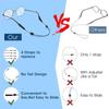Universal Elastic Eyewear Rope Adjustable Anti-Slip Silicone Glasses Strap for Adult Outdoor Sports Activities