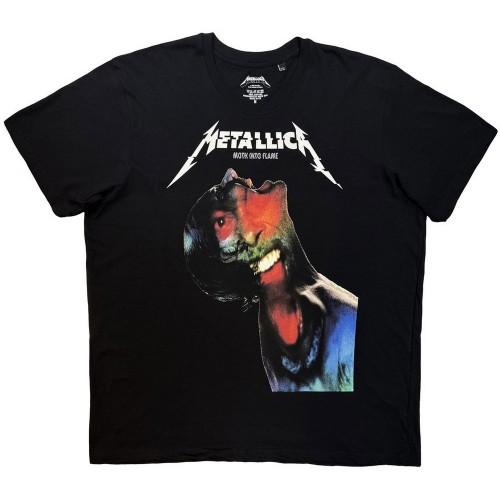 Metallica Unisex Adult Moth Into Flame T-Shirt