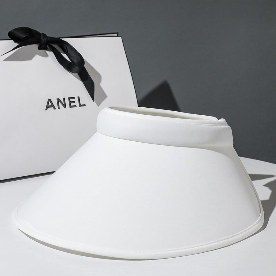 

Универсальная шляпа Стиль Простота Однотонный Портативный Женский Солнцезащитный Шляпы StyleB