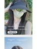 Women's Seamless Sun Protection Hat: Large Brim, Hollow Top for Cycling In Spring and Summer