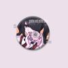 Pop Game Needy Streamer Overload Button Pins Cartoon KAngel Cosplay Badge Ame-chan Round Brooch Bag Hat Decor Jewelry Toys Gifts