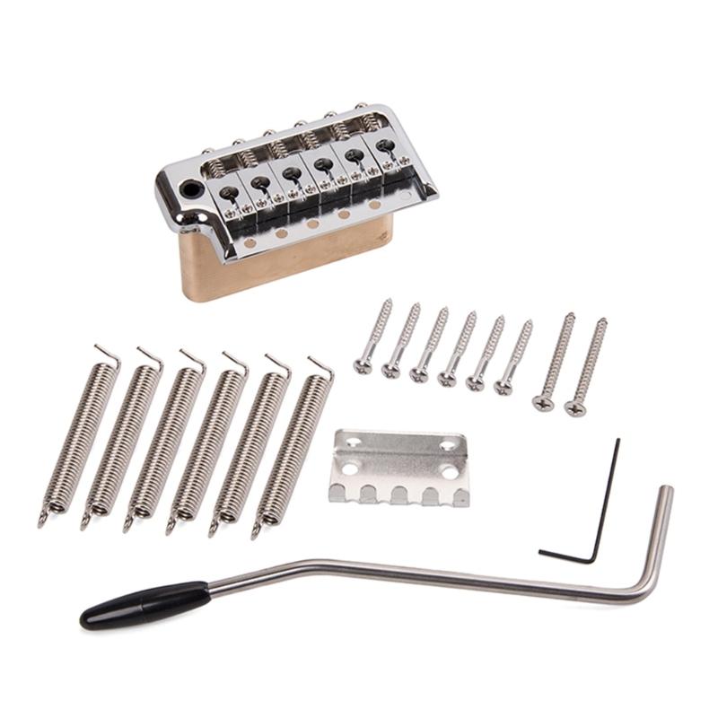Pack of 10 Guitar Screw Kit for Electric Guitar Bridge Screw Neck Plate Mounting