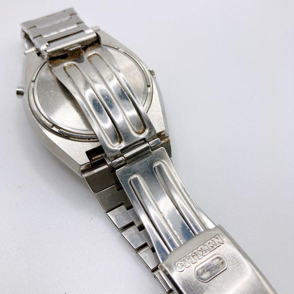Used 372 CITIZEN COSMOTRON Men's Watch Vintage New Battery
