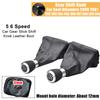 Car Gear Shift Knob Shifter Lever PU Leather Gaiter Boot Cover Collar For Seat Alhambra 2000-2010 A Perfect Replacement