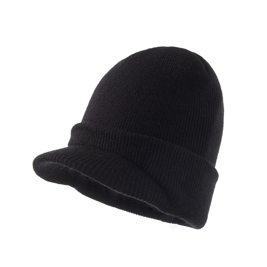 Kinder Kleinkind Baby Wintermütze, warme gestrickte dicke Skimütze für Kinder mit Bommel für Jungen und Mädchen