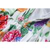 Summer Women Elegant Spaghetti Strap Print Flower Long Maxi Ankle Length Party Dresses