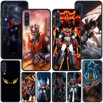 Funda Manga Mazinger Z Anime para Samsung Galaxy A50 A10 A70 A30 A20e A40 A20s A10s A10e A90 5G A80 A7 A9 Funda de Teléfono Blanda Negra