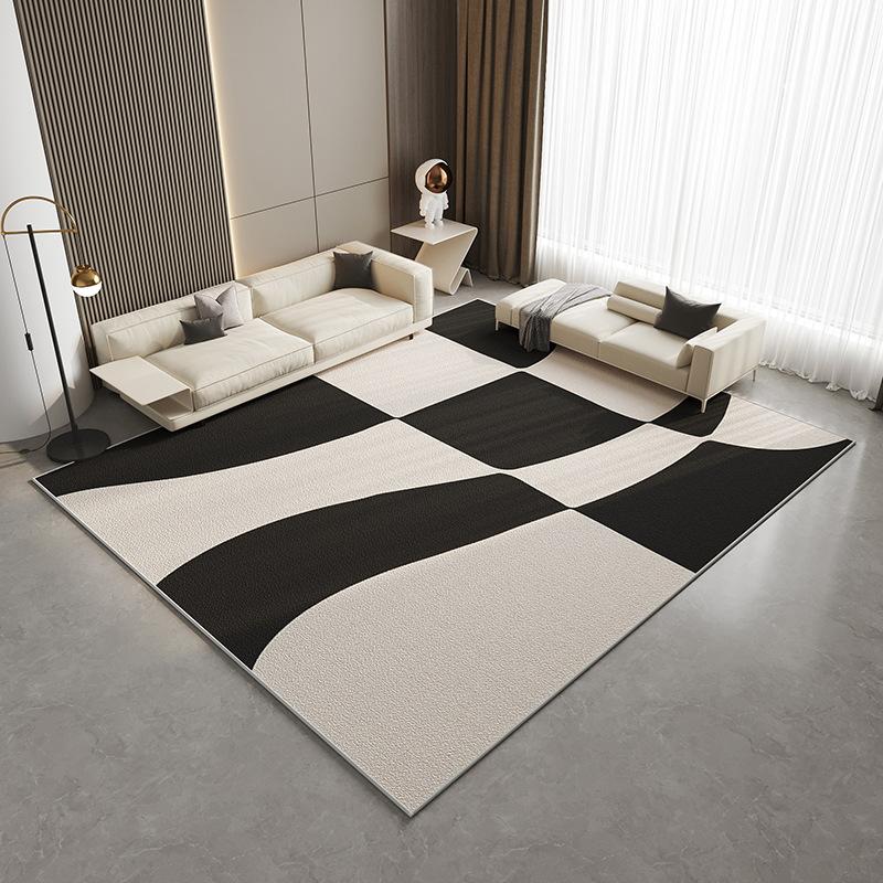 Soft Water-Resistant Living Room Carpet for Bedroom, Office & Sofa, Easy-Care Non-Slip Mat