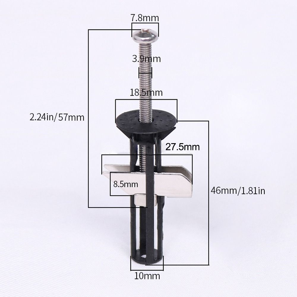 2Pcs Universal Toilet Seat Fastener Bolt Kit  Toilet Cover Maintenance Accessory