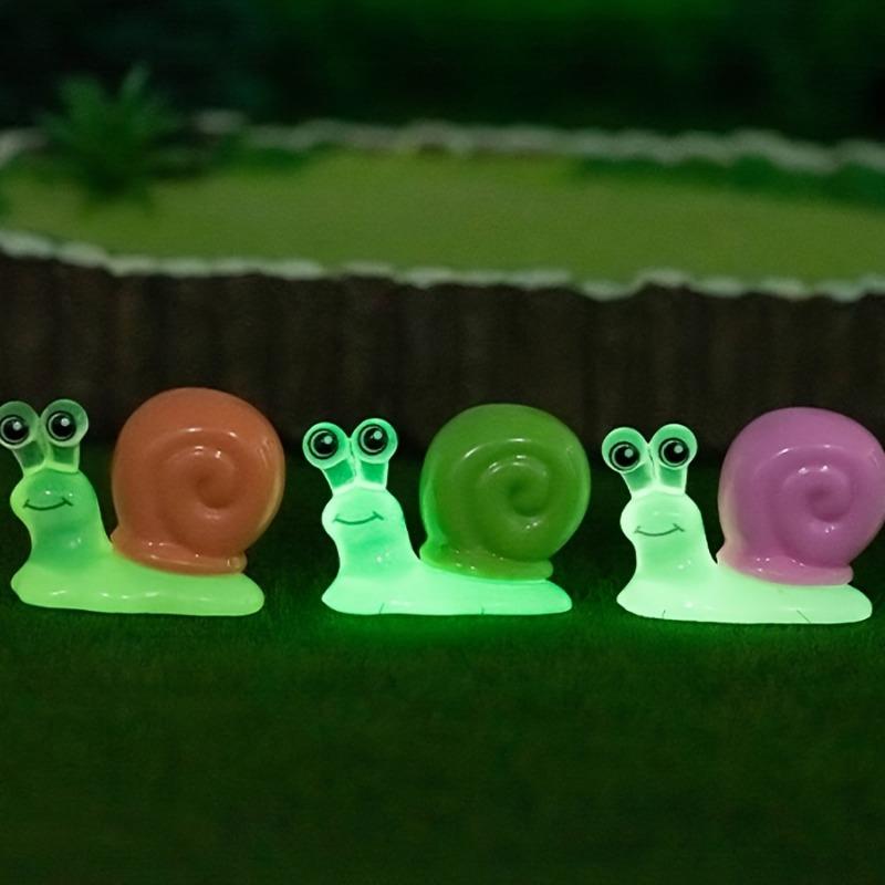 Hof Rasen Gartenarbeit Nachtlicht Schneckendekoration - Niedliche Bunte Garten DIY Hof Landschaftsdekoration