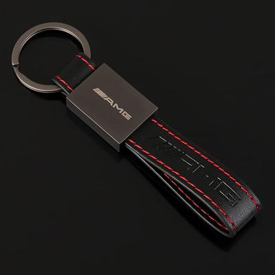 Portachiavi Portachiavi in Pelle di Alta Qualità per Chiave Auto Mercedes Benz AMG W206 W204 W205 W212 W213 W221 W222 W223 W251 W464 Accessori RQ0