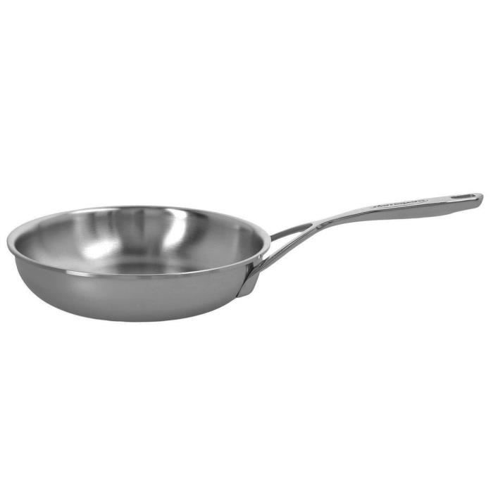Frying Pan - DEMEYERE - Multiline 7 - 20 Cm - 18/10 Stainless Steel - Compatible with All Heat Sources