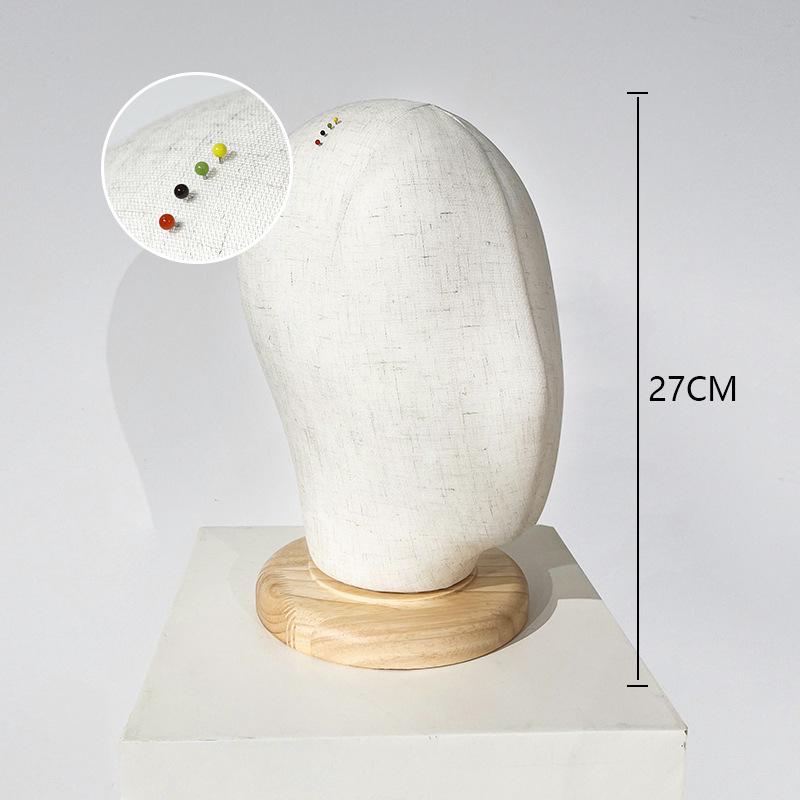 Desktop Female Mannequin Hat and Wig Display Stand