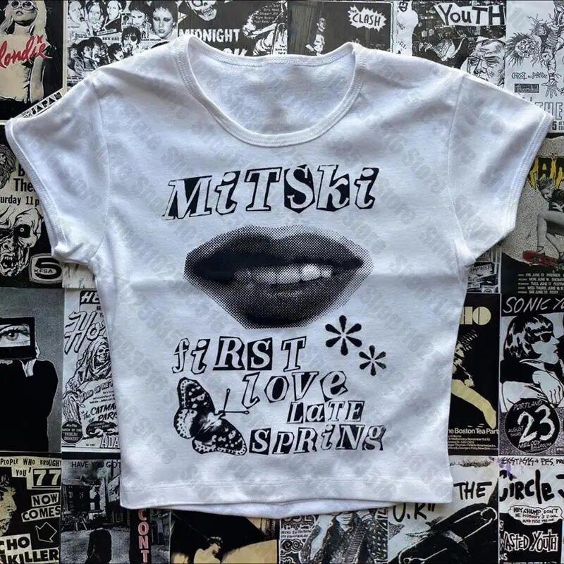 I HATE BEING SEXY Fashion European and American Trend Slogan Printed Top YK Spice Girl Navel Short T-Shirt