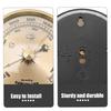 Barometer Analog Atmospheric Pressure Meter Manual Operation Antique Style Meteorology Equipment for Laboratory