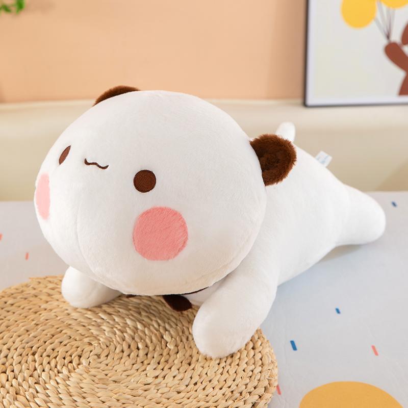 80cm Kawaii Bubu und Dudu Panda Plüschtier Niedlicher Cartoon Panda Bär Puppe Kawaii Kuscheltier Weiches Kissen Spielzeug Kindertagsgeschenke Für Kinder 40cm