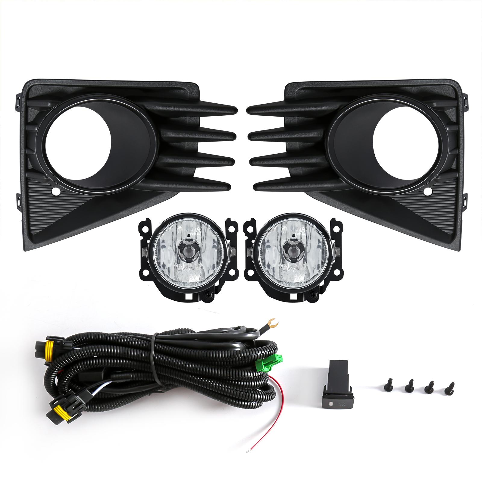 

Для Mitsubishi Attrage Mirage 2020 2021 противотуманные фары DRL дневные ходовые огни галогенные дневные фары крышка решетки ободок жгут проводов