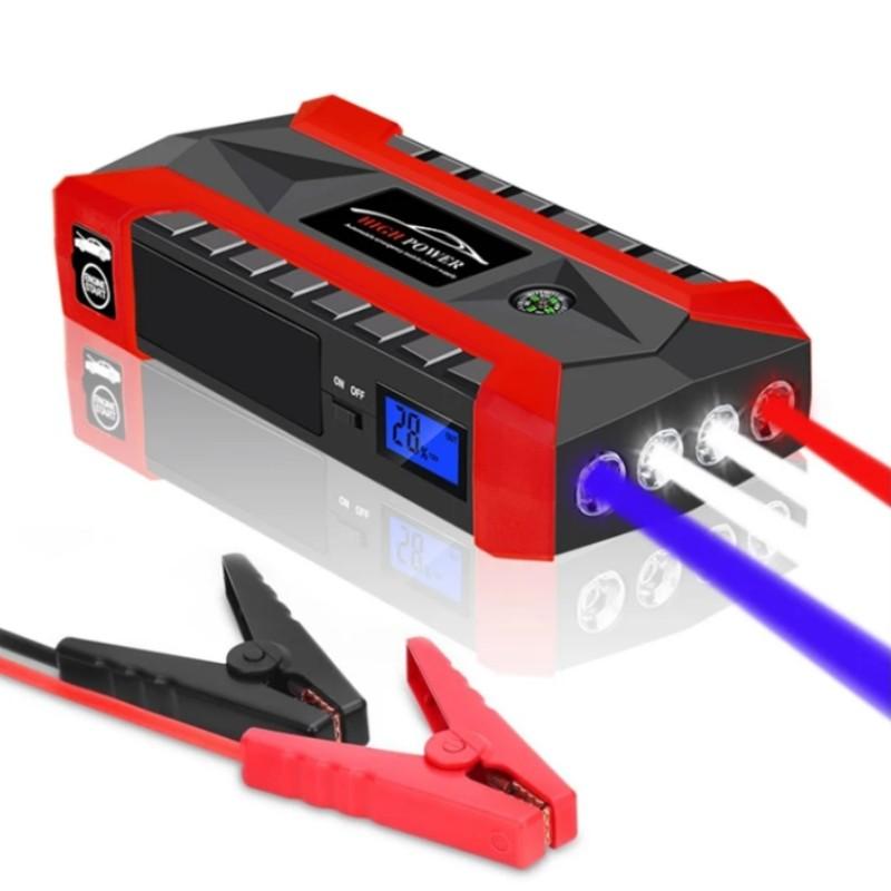 4-in-1 89800mAh 12V Power Assisted Starting Vehicle Emergency Starter Charger Booster Battery Pack