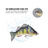 Luya Bait Multi-Section Fish 140Mm/43G Plastic 4-Section Bait Sea Fishing Luya Simulation Bait Hard Bait