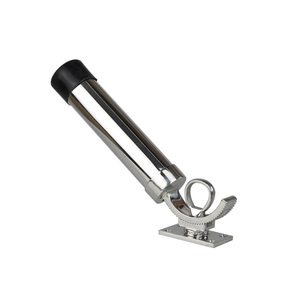 316 Stainless Steel Boat Rod Mount 360 Degree Rotating Marine Rod Bracket Offshore Sea Fishing