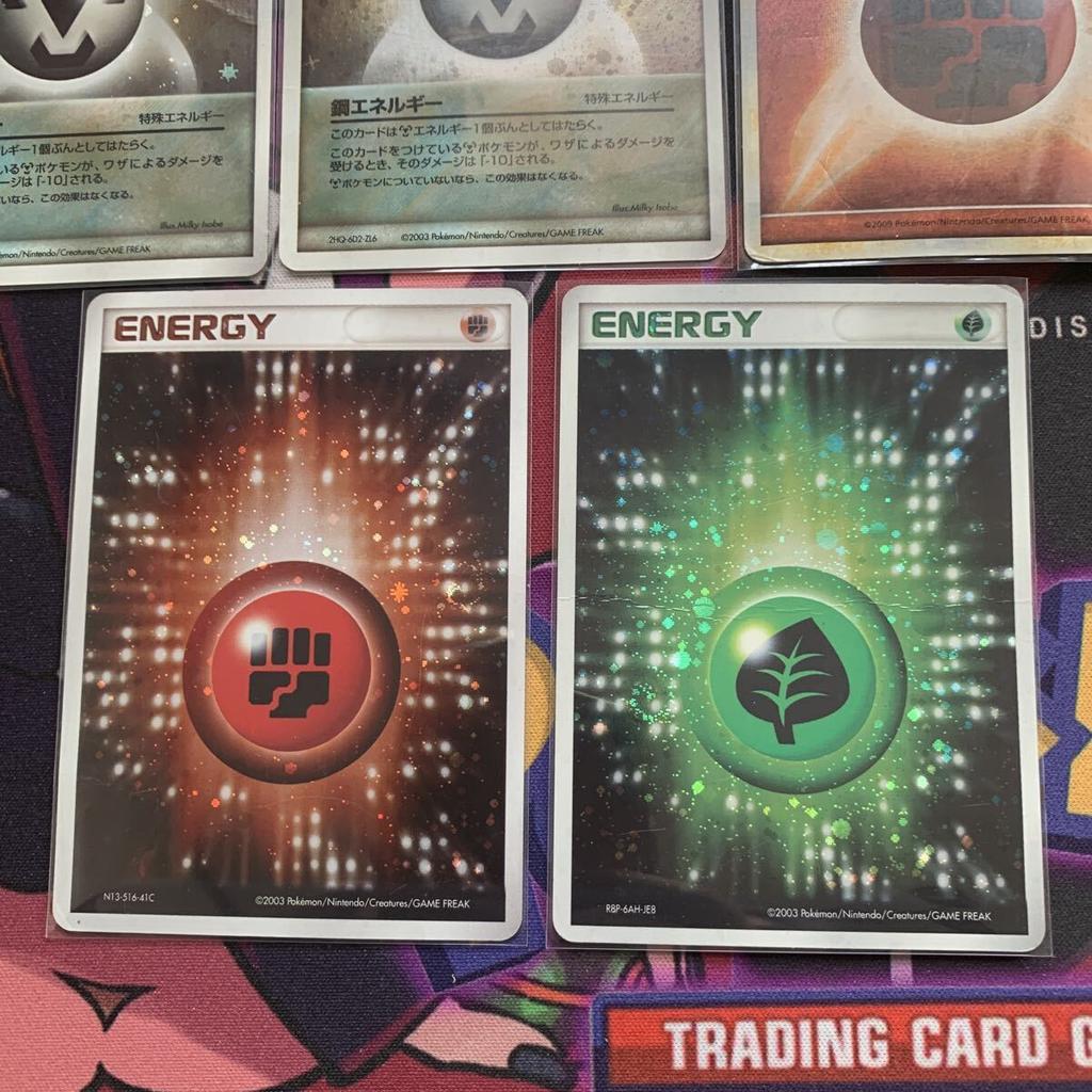 Pokémon Trading Card Aqua promo cards, swirl, vortex, energy, Magma, card, holo, old, holo, shiny