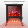 Dekasen 3D Flame Fireplace Heater