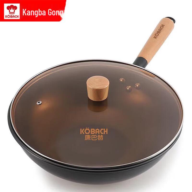 

KOBACH 32cm Fine Iron Non-stick Wok