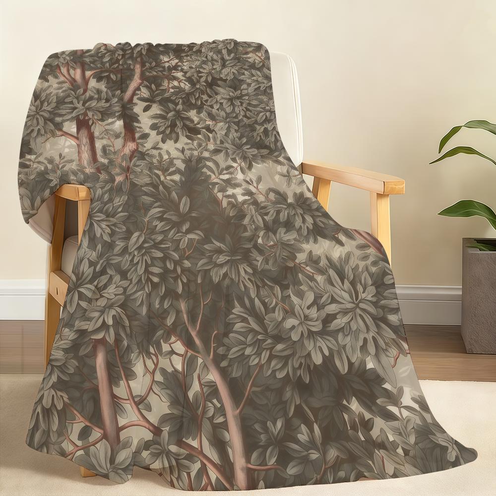 Retro Nature Blanket Soft Throw Blanket for Home Bedroom Bed Sofa Picnic Travel Office Rest Cover Blanket Gift