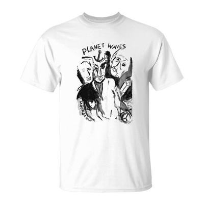 Planet Waves T-Shirt 105 Album 70er Bob Dylan Musik Folk Rock Desire Highway 61