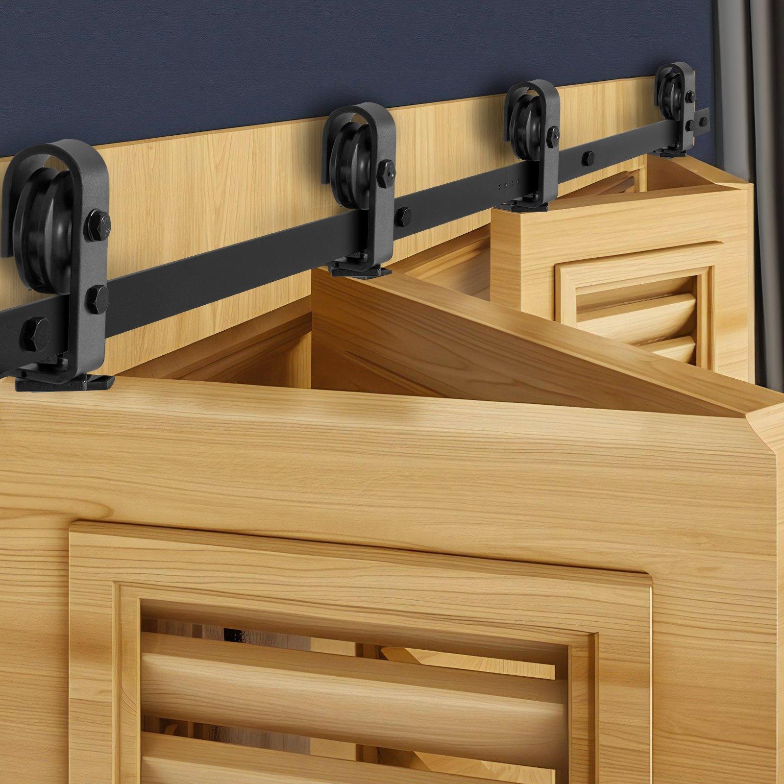 VEVOR Bi-Folding Sliding Barn Door Hardware