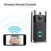 1/2PCS V5 Wifi Wireless Smart Doorbell Night Vision 720P Voice Video Intercom Doorbell PIR Motion Detection Security Door Camera