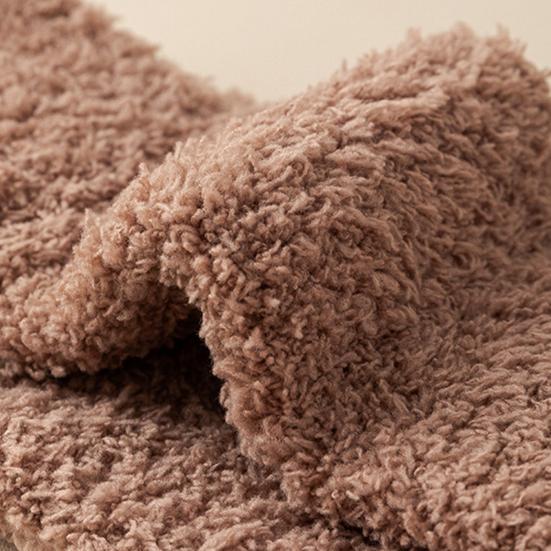 1 pár korálových fleecových ponožek na prsty Zimní Hrubé Teplé Pětiprsté S oddělenými prsty Podlahové ponožky Plyšové Spací ponožky Protiskluzové Ponožky do půl lýtka pro Domov