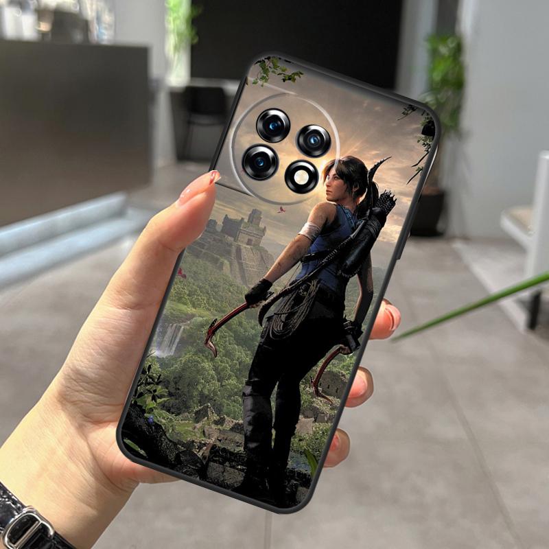 Lara Croft Tomb Raider Case For OnePlus Nord N20 N30 CE 5 3 4 Lite OnePlus 15 13 12 11 10 Pro 10T 13T 13R 15R Cover